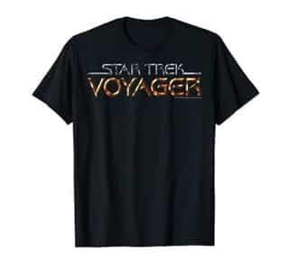 Star Trek Voyager Title Logo T-Shirt