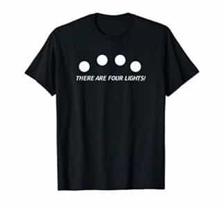 Star Trek: The Next Generation Four Lights T-Shirt