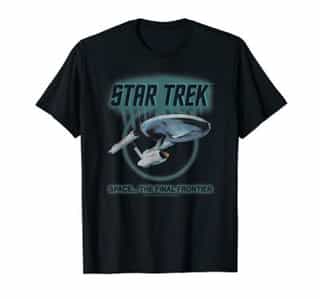 Star Trek Original Series Enterprise Glow T-Shirt