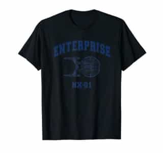Star Trek Enterprise Athletic NX-01 T-Shirt