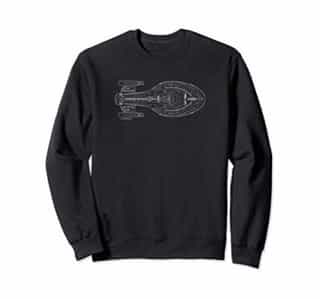 Star Trek: Voyager Schematic Sweatshirt