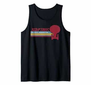 Star Trek Next Generation Enterprise Ship Tank Top
