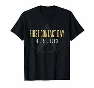 Star Trek: First Contact Day Logo V2 T-Shirt