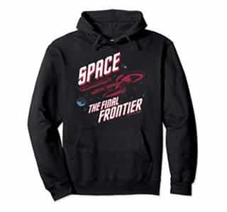 Star Trek Original Series Final Frontier Pop Graphic Hoodie