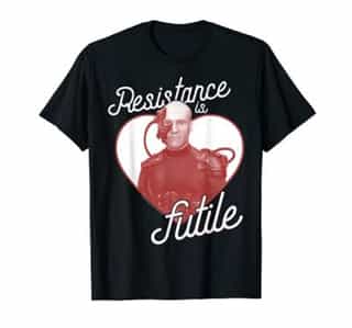 Star Trek Next Generation Valentine’s Day Futile T-Shirt