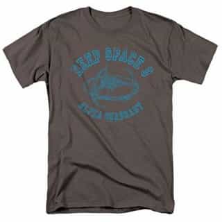 Popfunk Star Trek Deep Space 9 Alpha Distressed Retro T Shirt & Stickers (X-Large) Charcoal