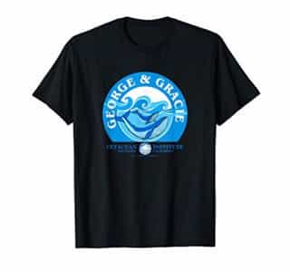 Star Trek IV The Voyage Home George & Gracie Blue Waves T-Shirt