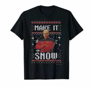 Star Trek: The Next Generation Make It Snow T-Shirt