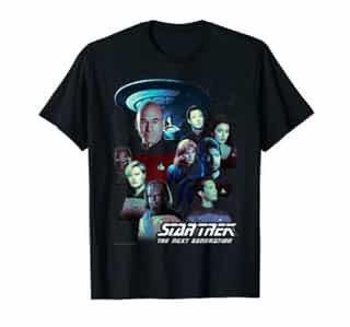 Star Trek Next Generation Crew Portraits T-Shirt