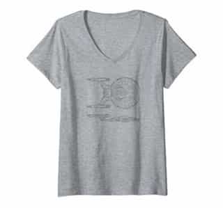 Womens Star Trek: Enterprise NX-01 Schematic V-Neck T-Shirt