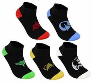 Star Trek: The Next Generation”Races” Men’s Ankle Socks 5-Pack