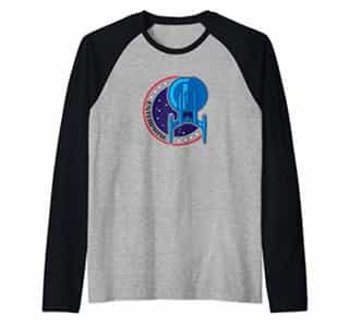 Star Trek: Enterprise NX-01 Enterprise Raglan Baseball Tee