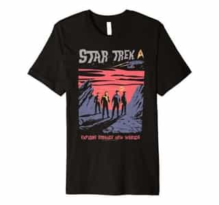 Star Trek Explore Strange New Worlds Fan Art Premium T-Shirt
