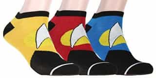 Star Trek Socks The Next Generation Ankle Socks Adult Men Women (3 Pack)